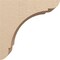 Ekena Millwork 12"W x 24"D x 24"H Classic Olympic Rough Cedar Woodgrain TimberThane Corbel, Primed Tan CORUR12X24X24OLYRCPR - alternate 4